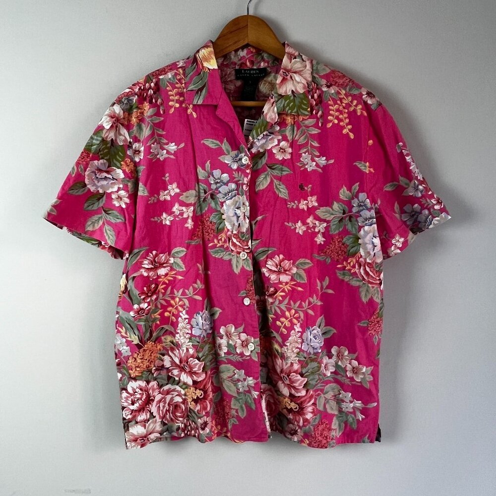 2/$30 Lauren Ralph Lauren Large Pajama Top